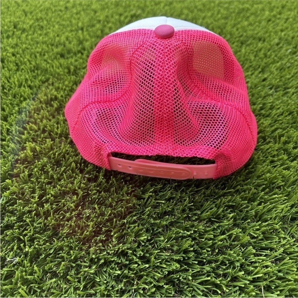 Hot Pink Tucker's Provisions Toddler Hat - Glitter Gold Rooster - Picture 4 of 6